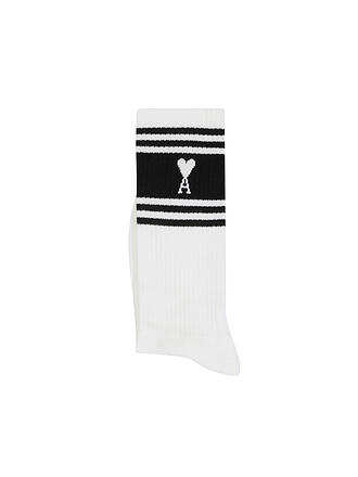 AMI PARIS | Socken ADC STRIPE SOCKS black