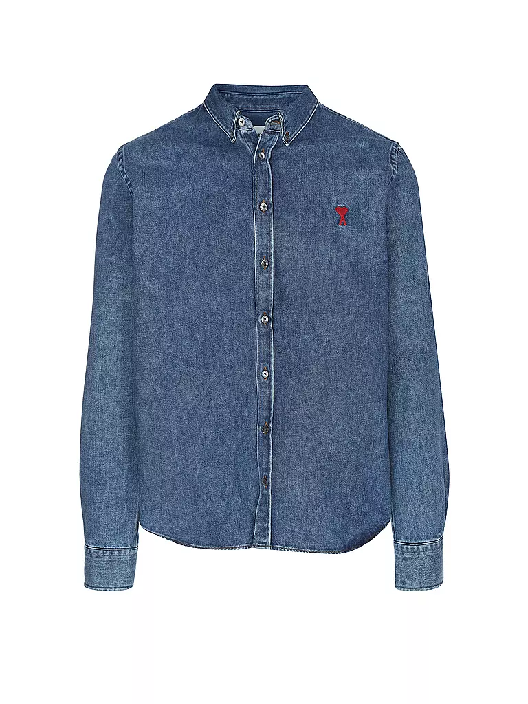 AMI PARIS | Jeanshemd  | blau