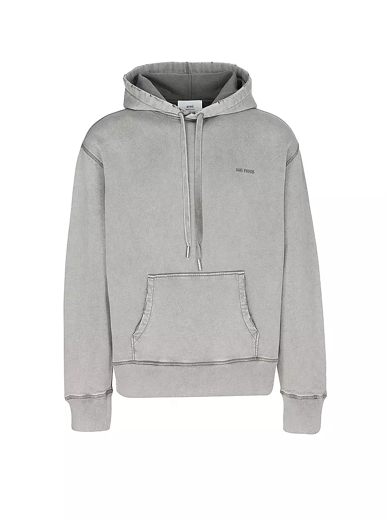 AMI PARIS | Kapuzensweater - Hoodie | hellgrau