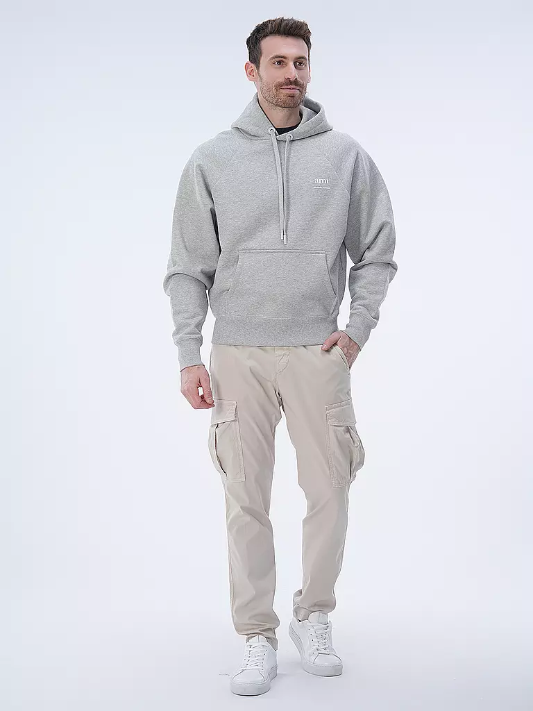 AMI PARIS | Kapuzensweater - Hoodie | hellgrau