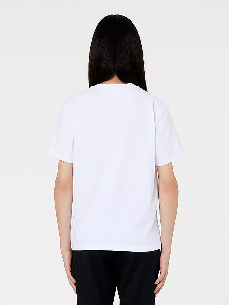 AMI PARIS | T-Shirt Ami De Coeur | weiss