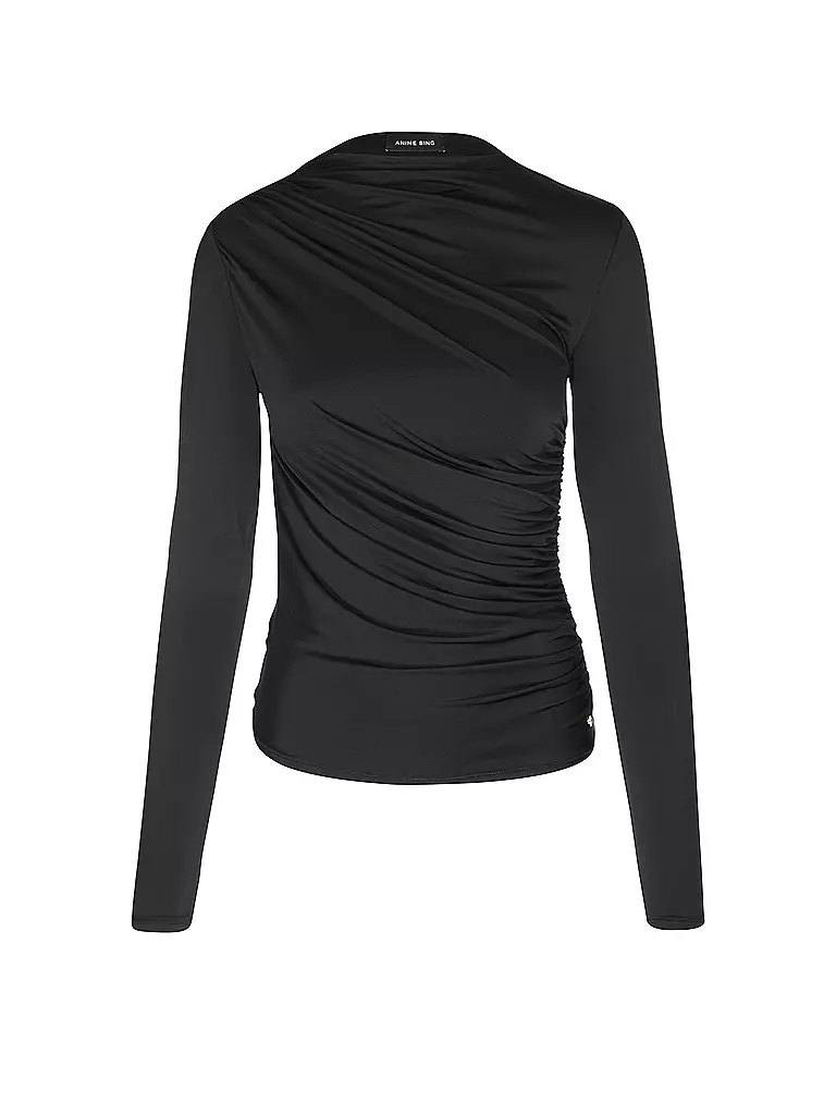 ANINE BING | Langarmshirt BRAY TOP | schwarz