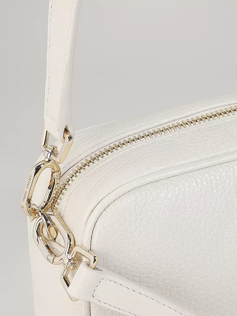 ANINE BING | Ledertasche - Umhängetasche LILI  | creme