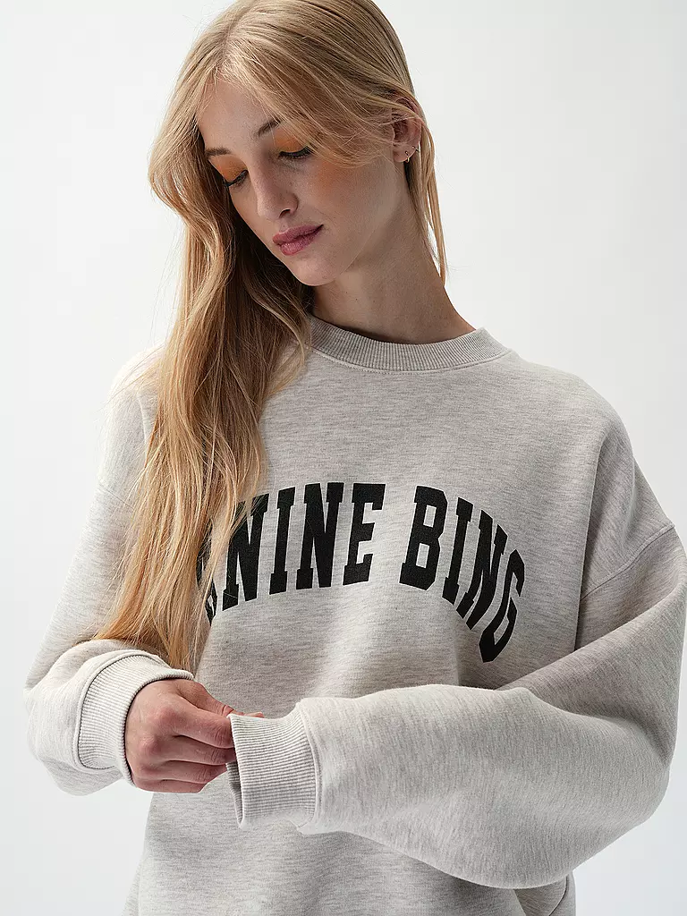 ANINE BING | Sweatshirt TYLER | hellgrau