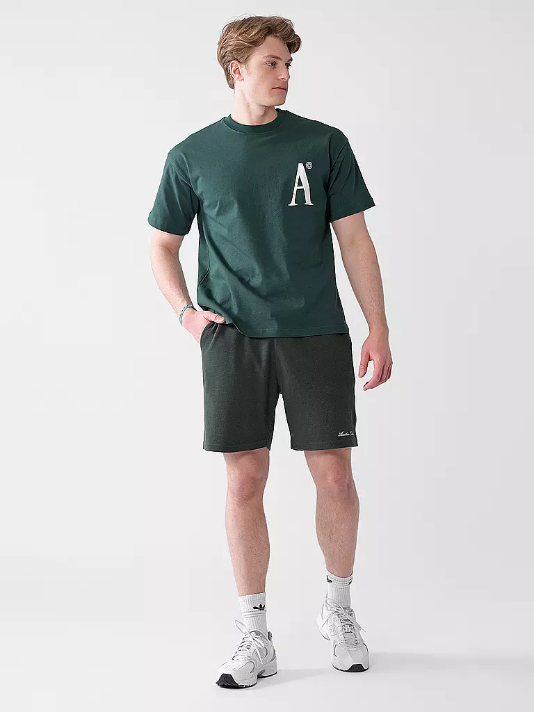 ANOTHER COTTON LAB | Shorts  | dunkelgrün