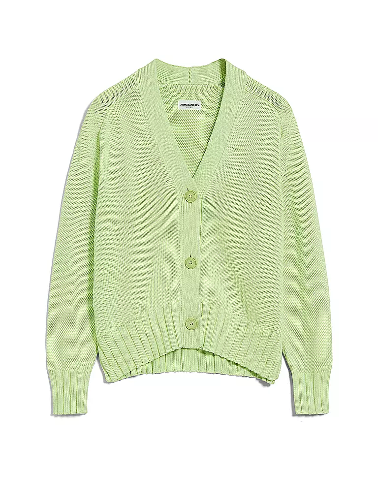 ARMEDANGELS | Cardigan ENKAAR COMPACT | grün