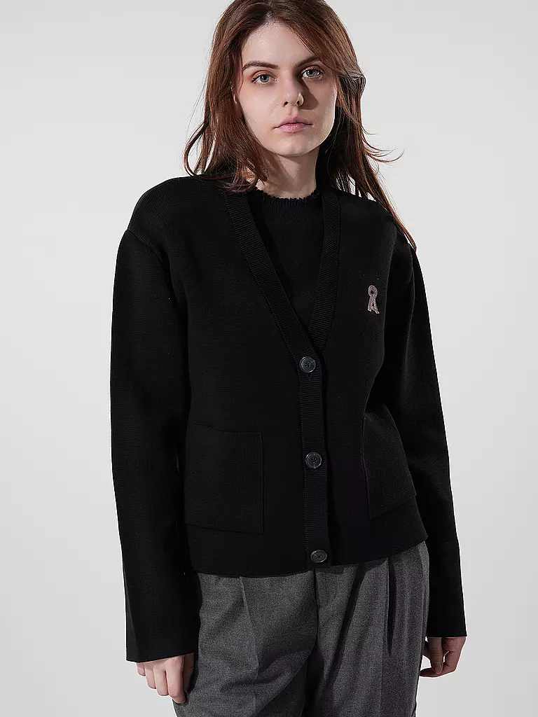 ARMEDANGELS | Cardigan FIONAA MILANO | schwarz