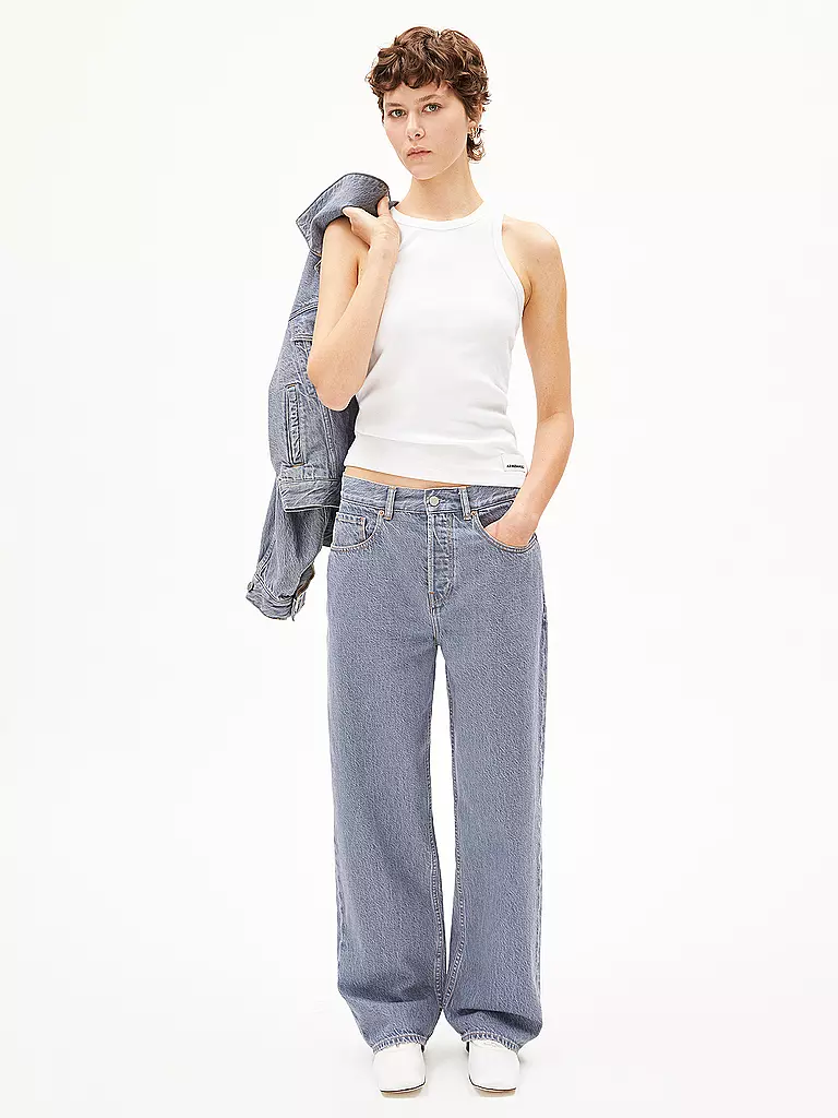 ARMEDANGELS | Jeans Wide Leg HAAYI | grau