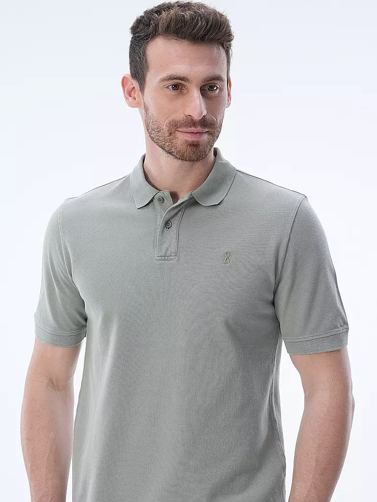 ARMEDANGELS | Poloshirt FIBRAAS GMT DYE | grau