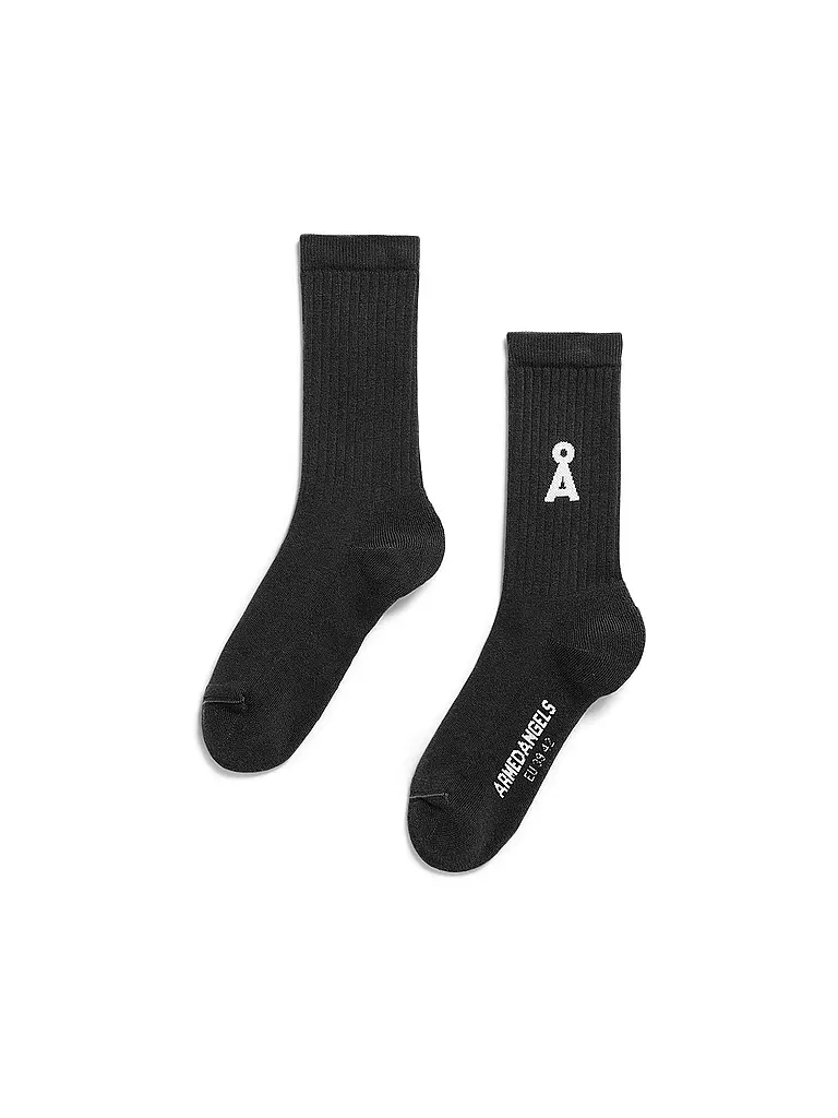 ARMEDANGELS | Socken SAAMUS BOLD black | schwarz