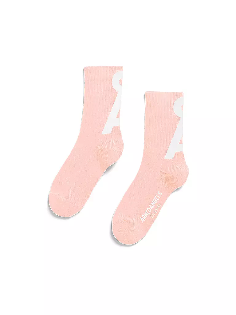 ARMEDANGELS | Socken SAAMUS rosalilly-broken white | rosa