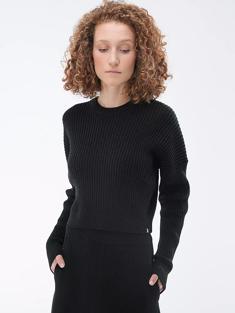 ARMEDANGELS | Strickpullover MAYA MERINOS | schwarz