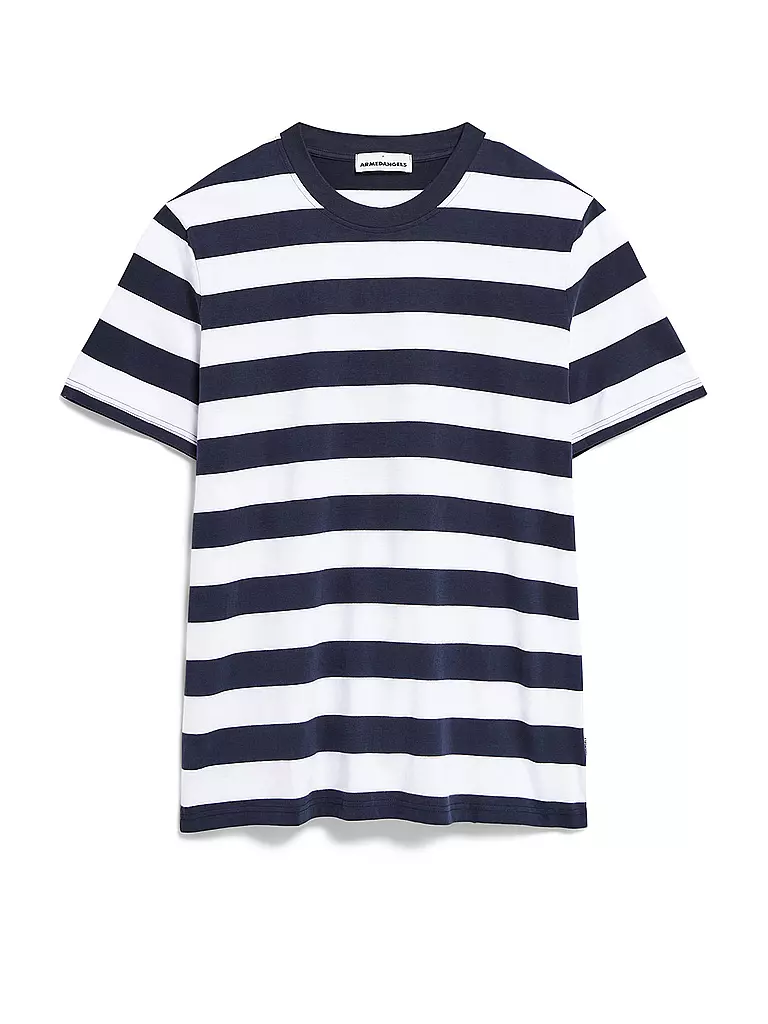 ARMEDANGELS | T-Shirt BAHAAR STRIPES | blau