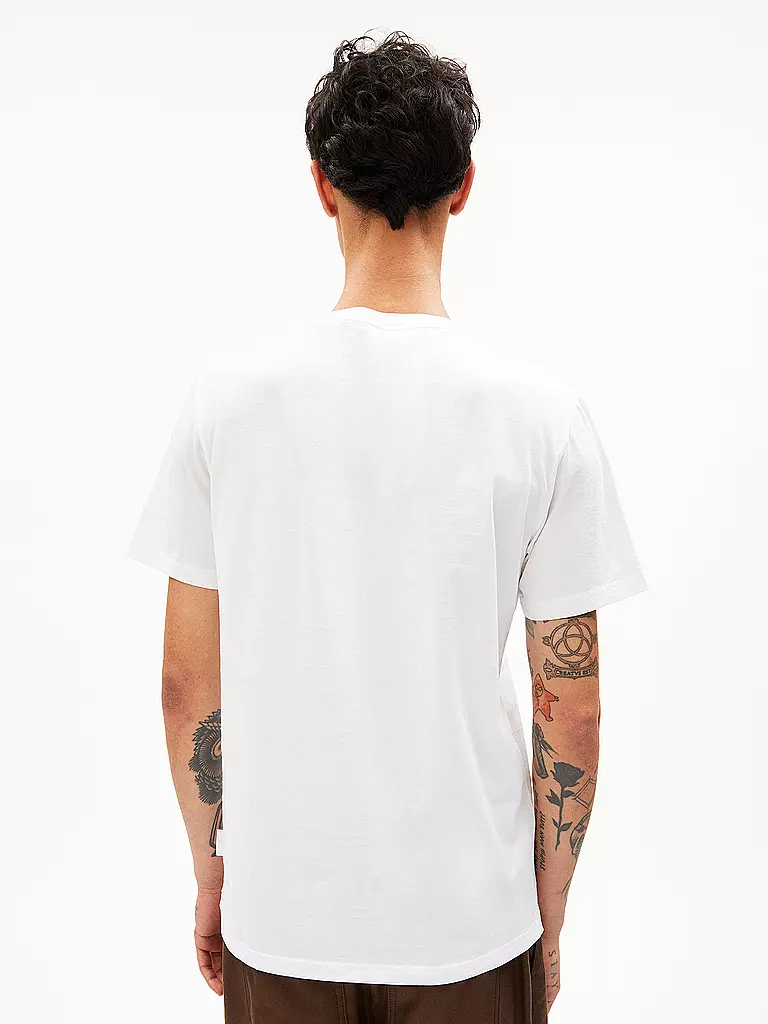 ARMEDANGELS | T-Shirt JAAMES TRIPPLE | weiss