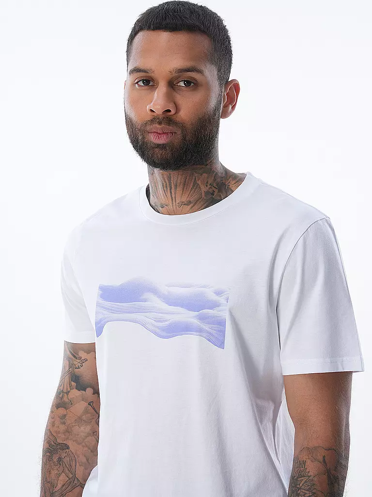 ARMEDANGELS | T-Shirt JAAMES WAVY | blau