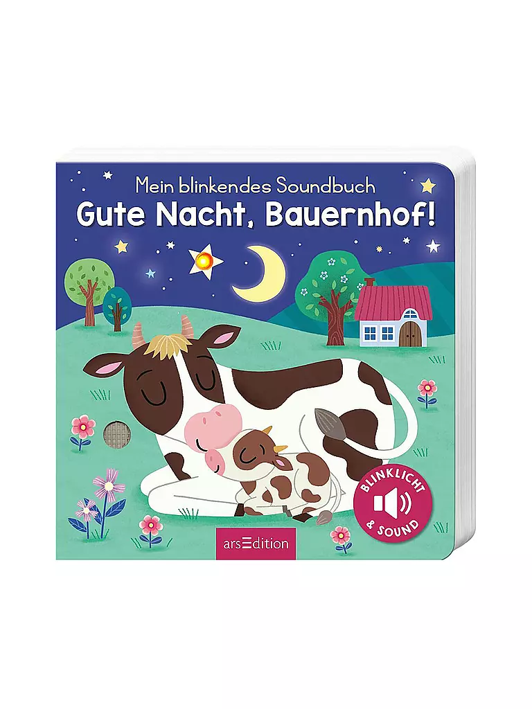 ARS EDITION VERLAG | Buch - Mein blinkendes Soundbuch - Gute Nacht, Bauernhof! | keine Farbe