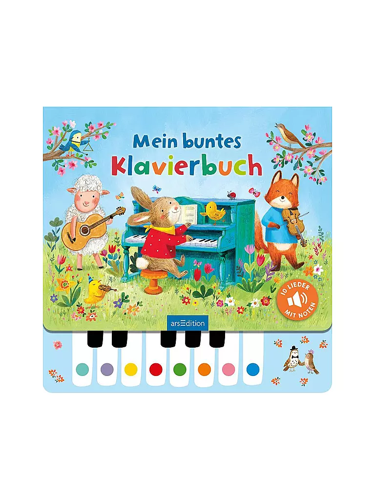 ARS EDITION VERLAG | Buch - Mein buntes Klavierbuch | keine Farbe