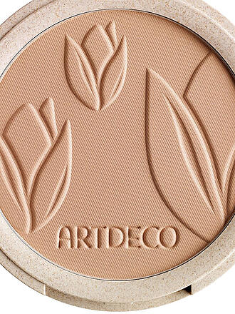 ARTDECO GREEN COUTURE | Natural Finish Compact Foundation ( 3 Warm Honey ) 