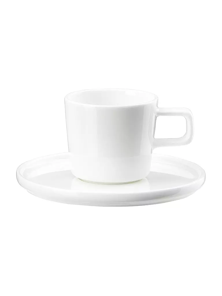 ASA SELECTION | Espressotasse mit Untertasse OCO 0,08l Weiss | weiss