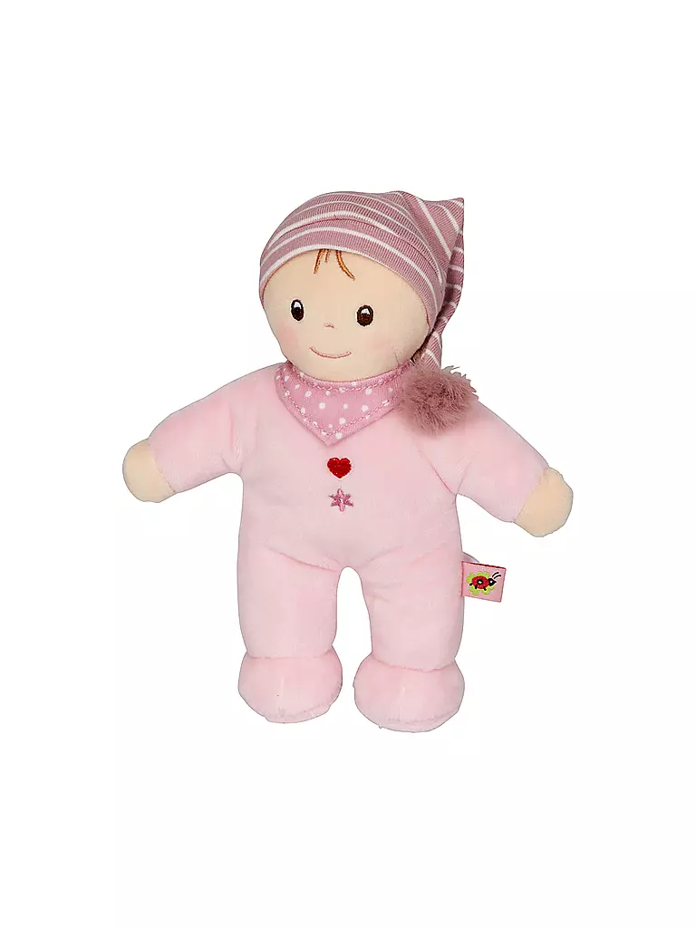 BABY GLÜCK | Kleine Schmusepuppe Rosa  | rosa