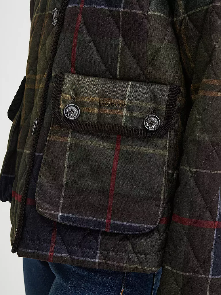 BARBOUR | Blouson Loudon Quilt | olive