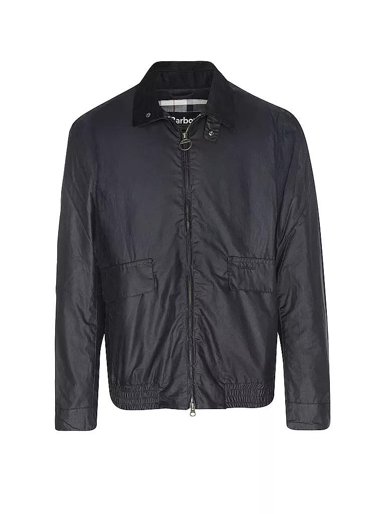 BARBOUR | Blouson NEWBURY WAX | dunkelblau