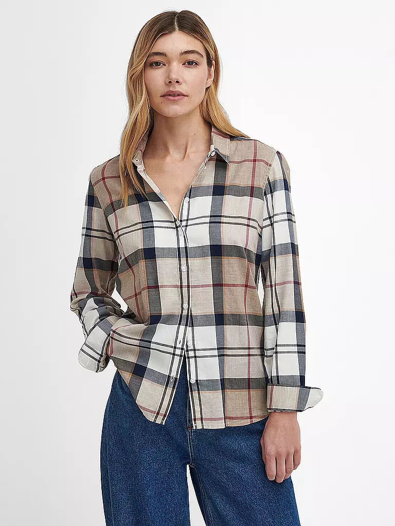 BARBOUR | Bluse BREDON | braun