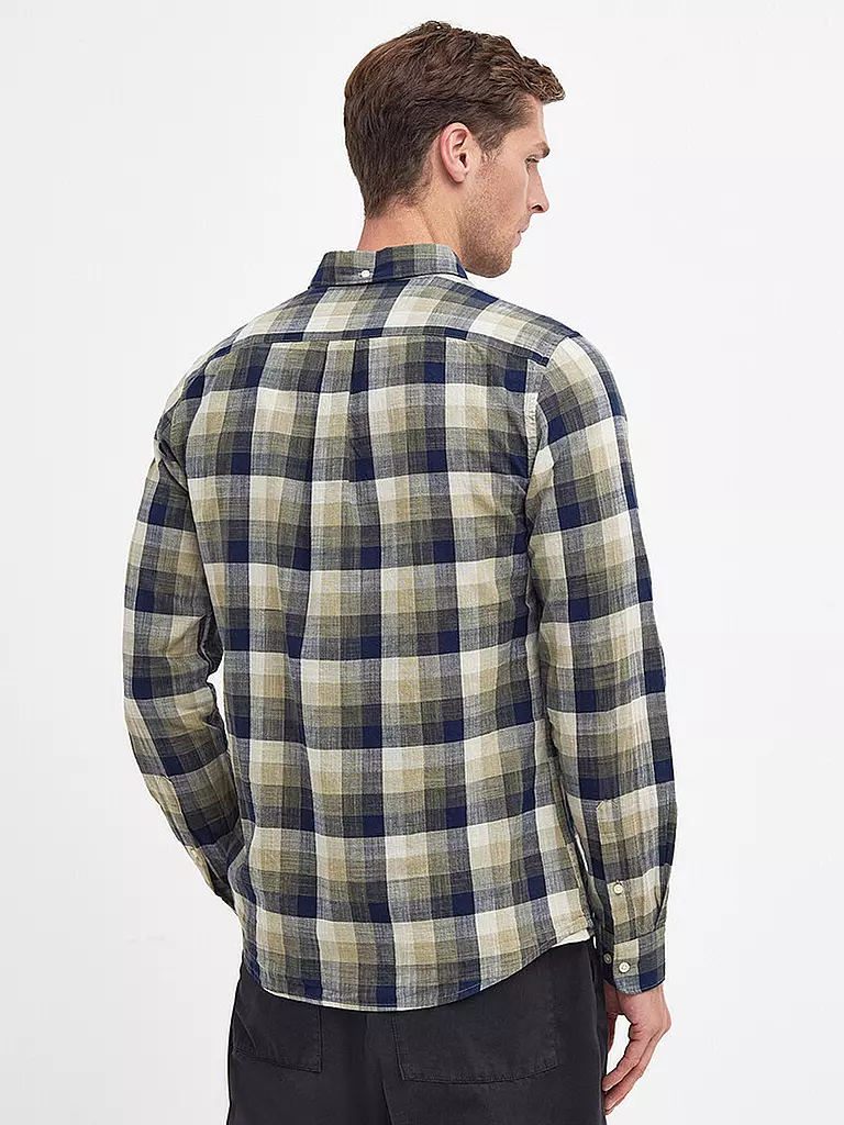 BARBOUR | Hemd Tailord Fit HILLROAD | gelb