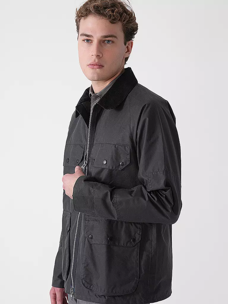 BARBOUR | Jacke RE-ENGINGERED  | grau