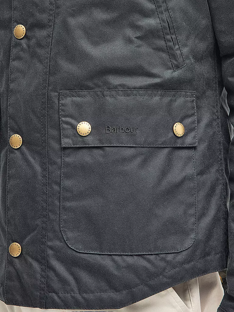 BARBOUR | Jacke REELIN WAX | dunkelblau