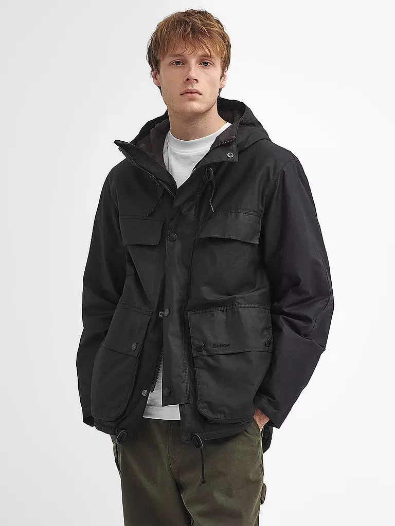 BARBOUR | Kurzjacke DURHAM | schwarz