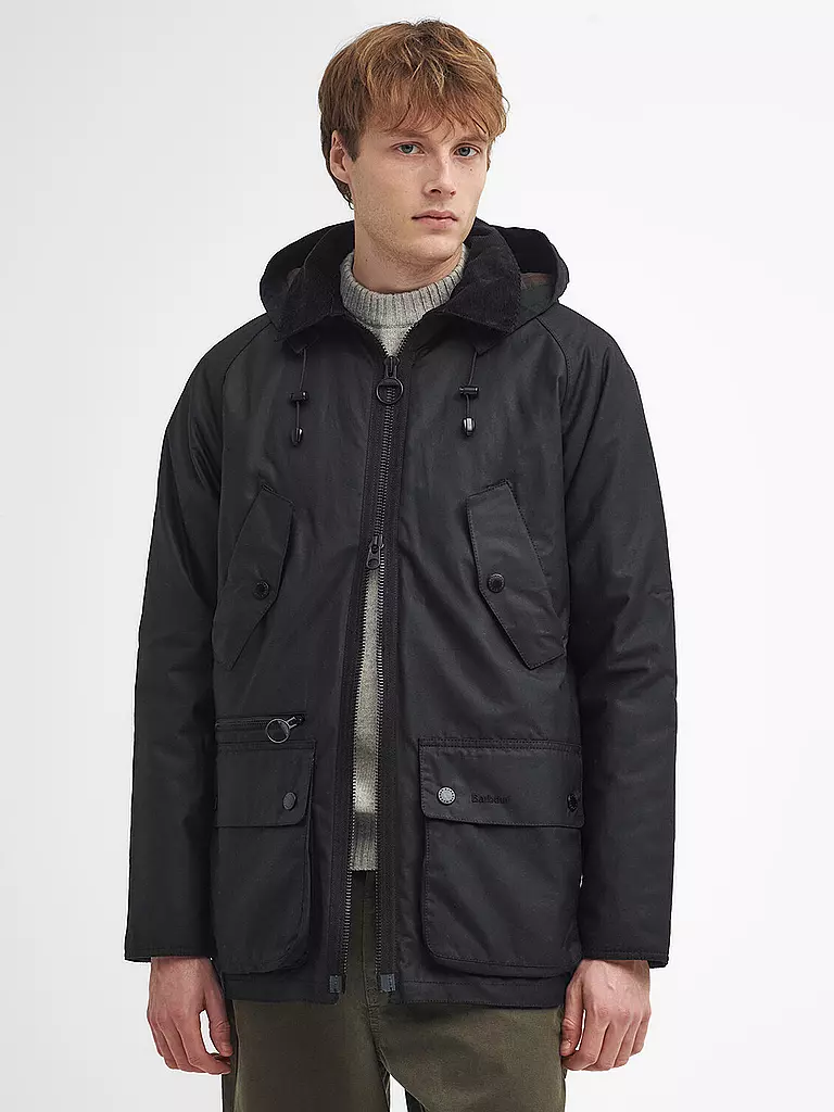 BARBOUR | Kurzjacke DURHAM | schwarz