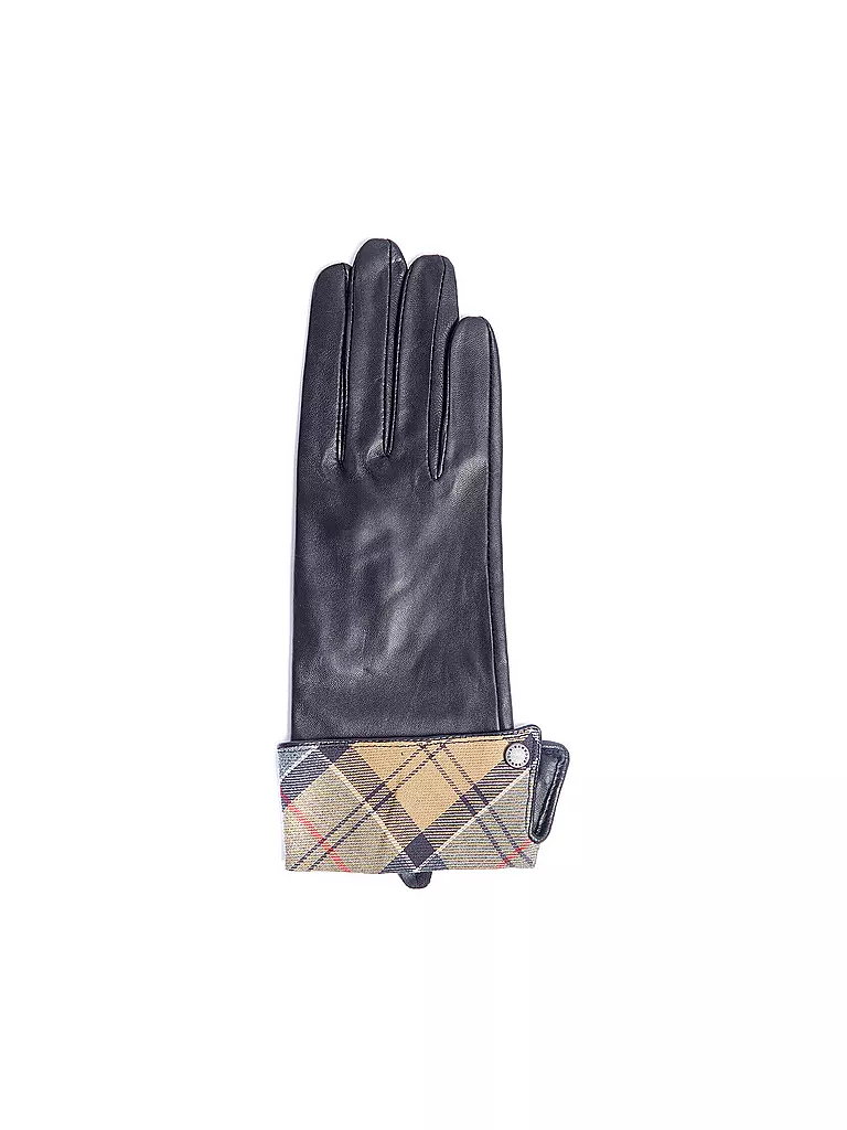 BARBOUR | Lederhandschuhe  LADY JANE | braun