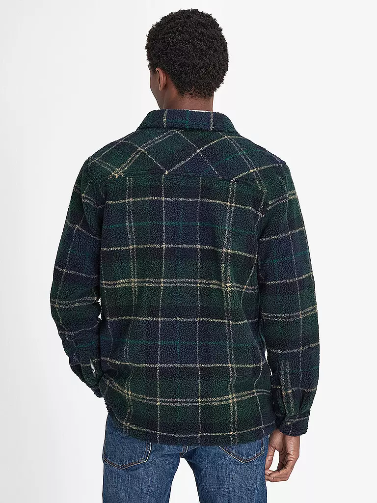 BARBOUR | Overshirt BRYSON TARTAN | dunkelgrün