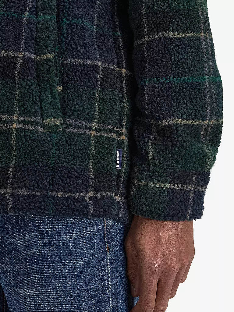 BARBOUR | Overshirt BRYSON TARTAN | dunkelgrün