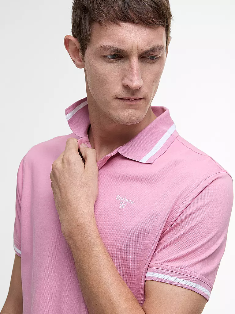 BARBOUR | Poloshirt FERRYBRIDGE | rosa