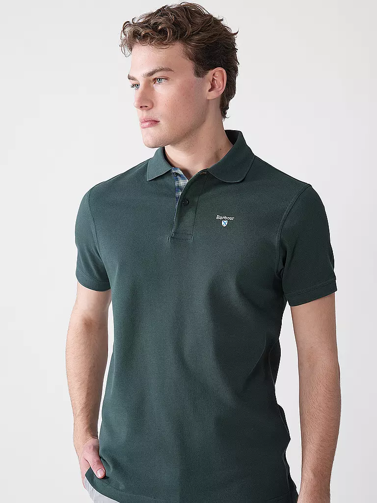 BARBOUR | Poloshirt Regular Fit | grün