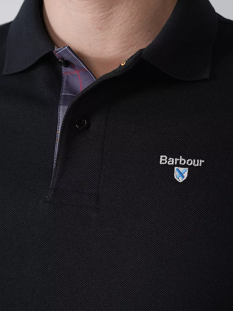 BARBOUR | Poloshirt Regular Fit | schwarz