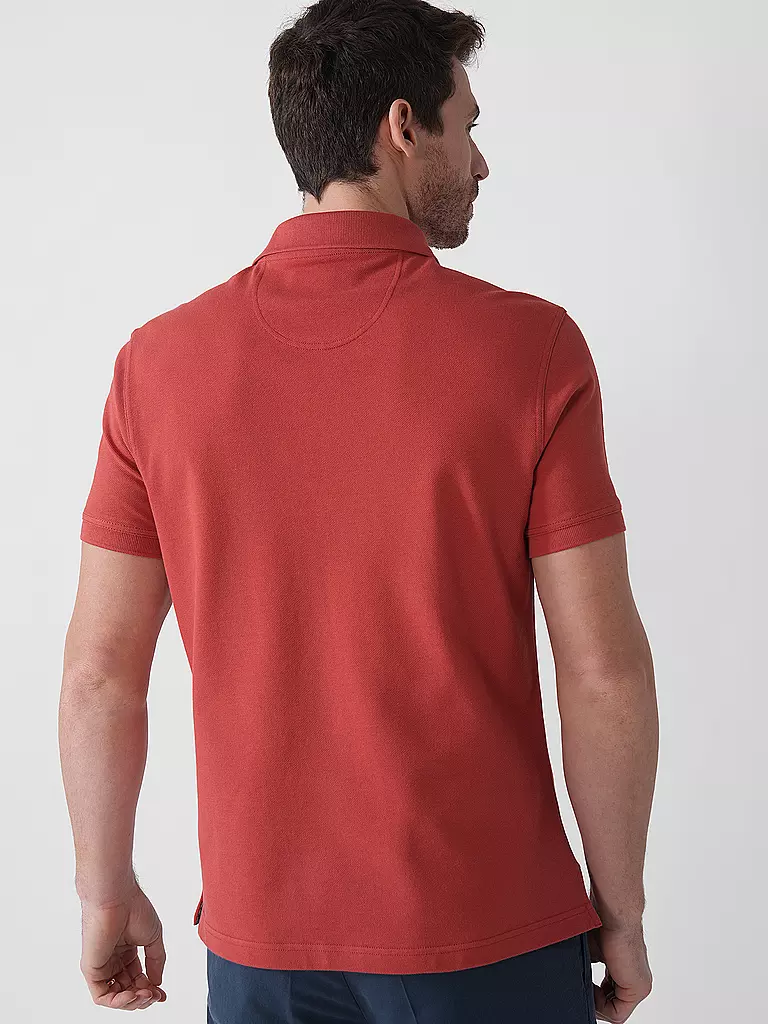 BARBOUR | Poloshirt Regular Fit | rot