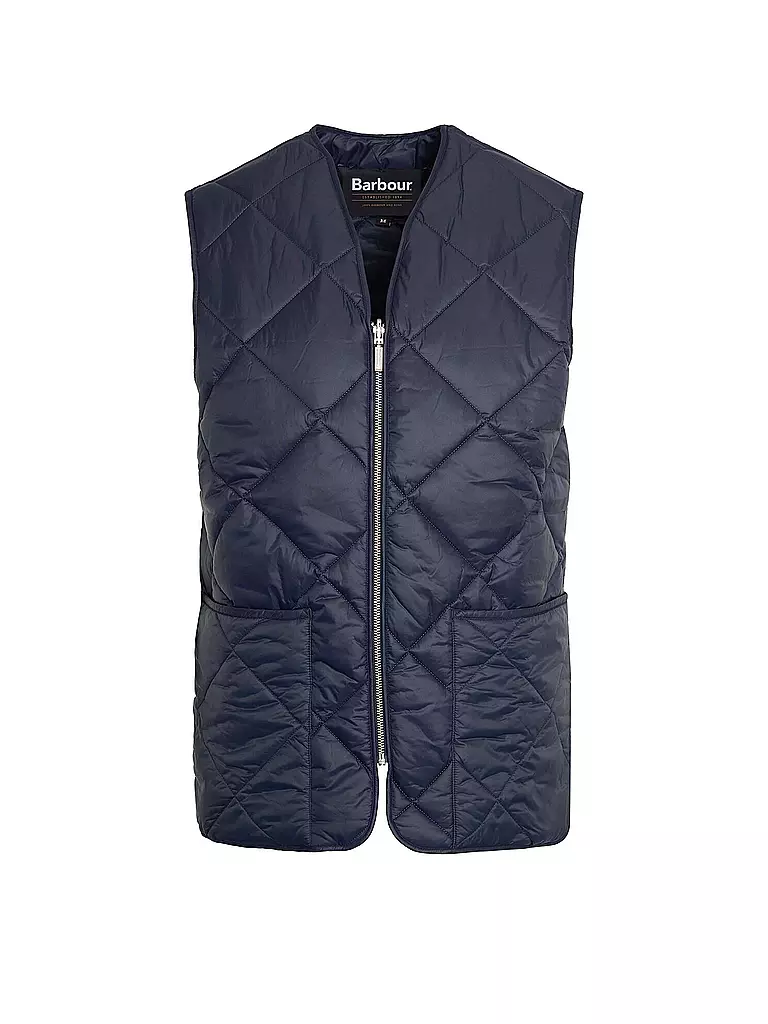 BARBOUR | Steppgilet  | dunkelblau