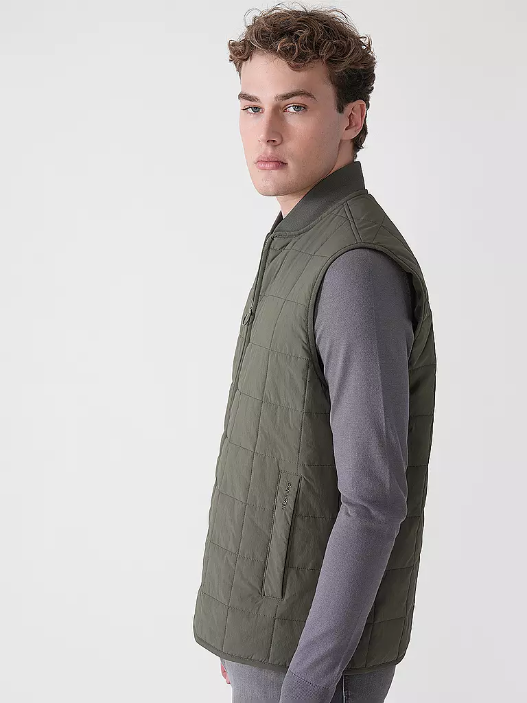 BARBOUR | Steppgilet ELMSTONE | dunkelblau