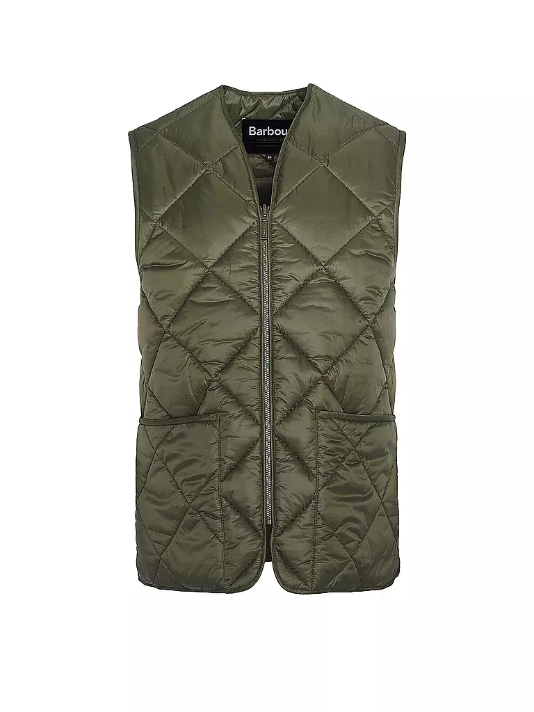 BARBOUR | Steppgilet | grün