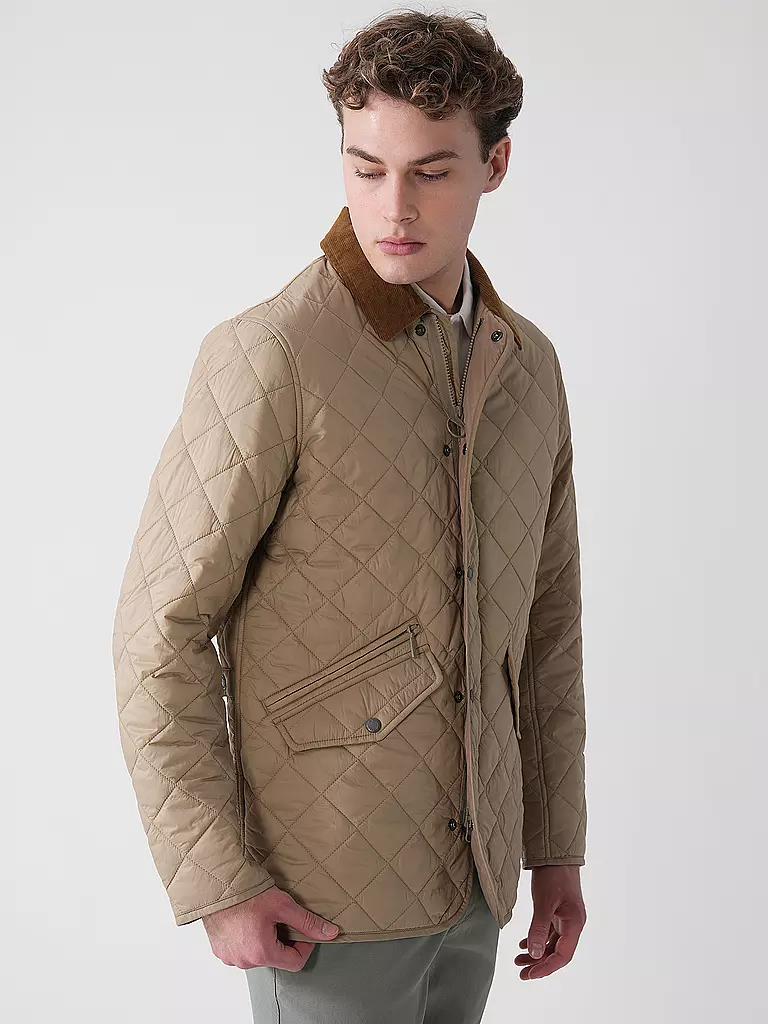 BARBOUR | Steppjacke  MODERN CHELSEA  | beige