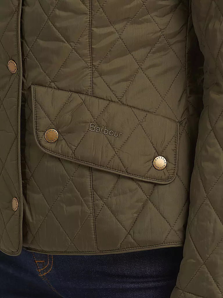 BARBOUR | Steppjacke FLYWEIGHT CAVALRY | olive