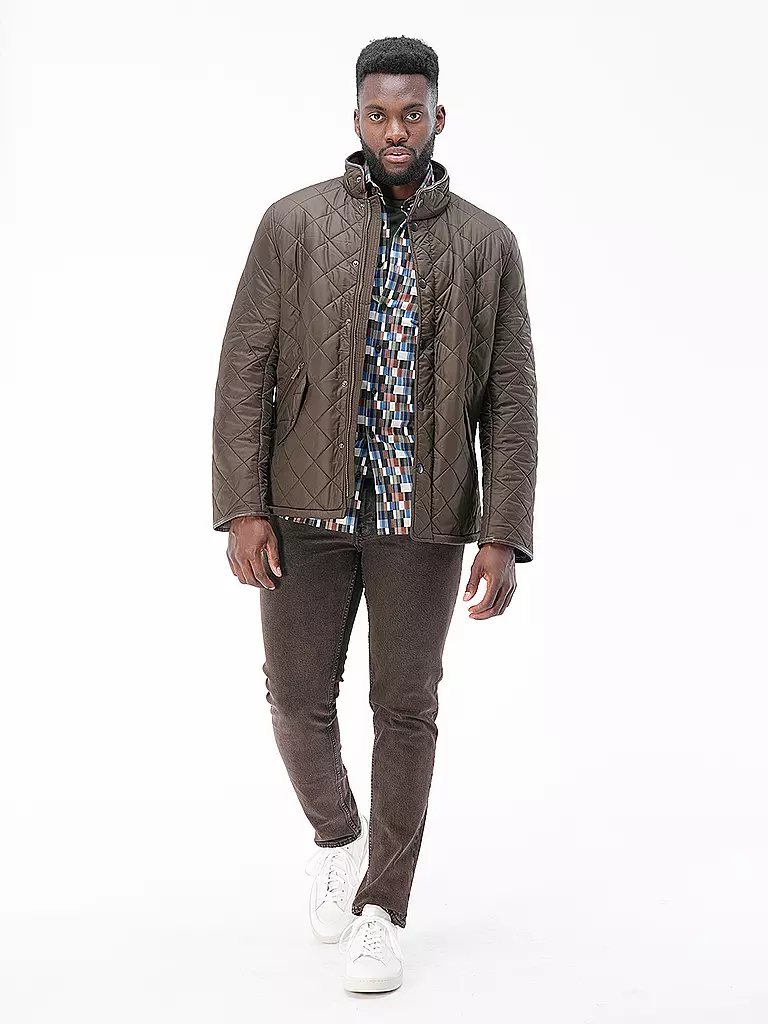 BARBOUR | Steppjacke POWELL | braun