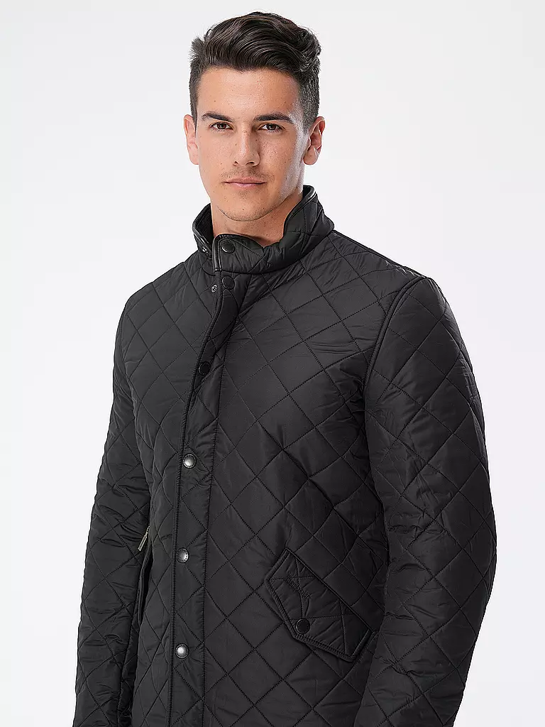 BARBOUR | Steppjacke POWELL | schwarz