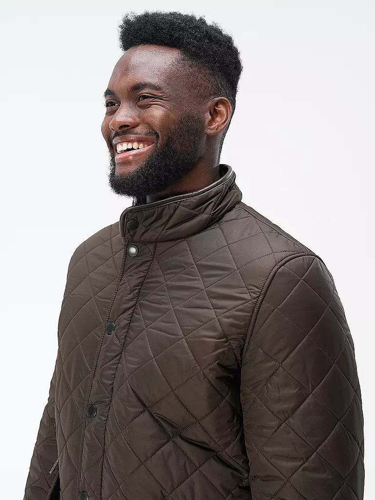 BARBOUR | Steppjacke POWELL | braun