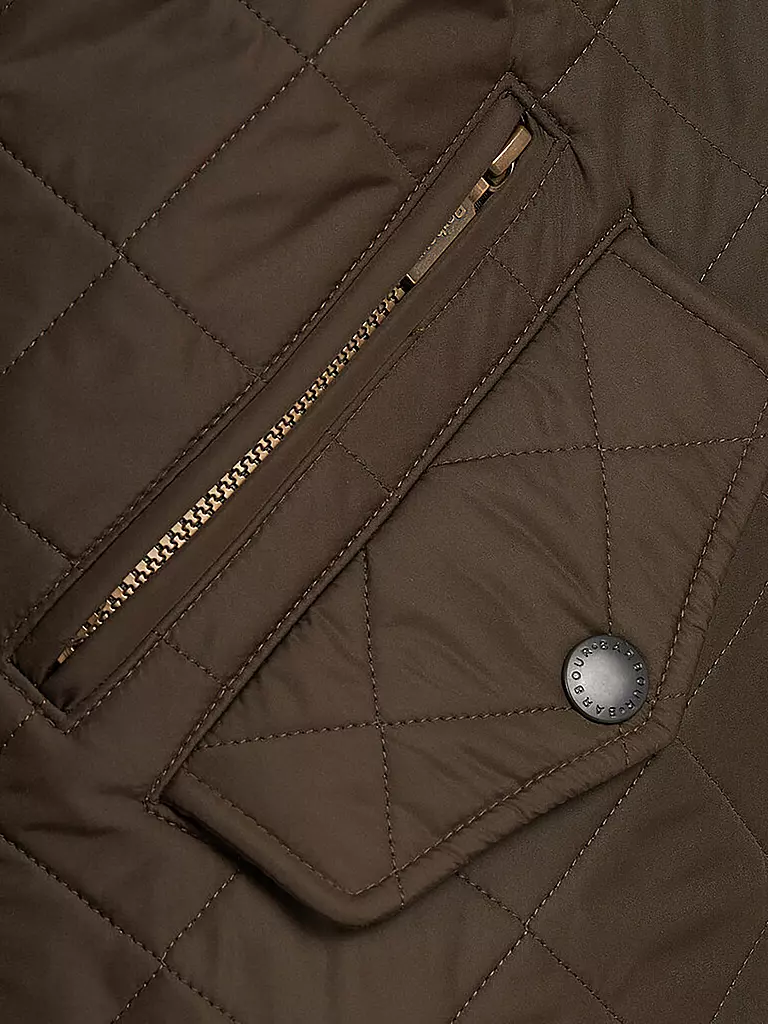 BARBOUR | Steppjacke POWELL | braun