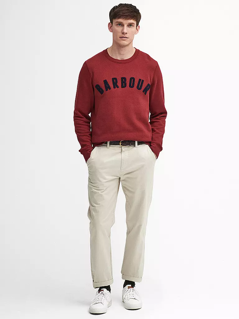 BARBOUR | Sweater | rot