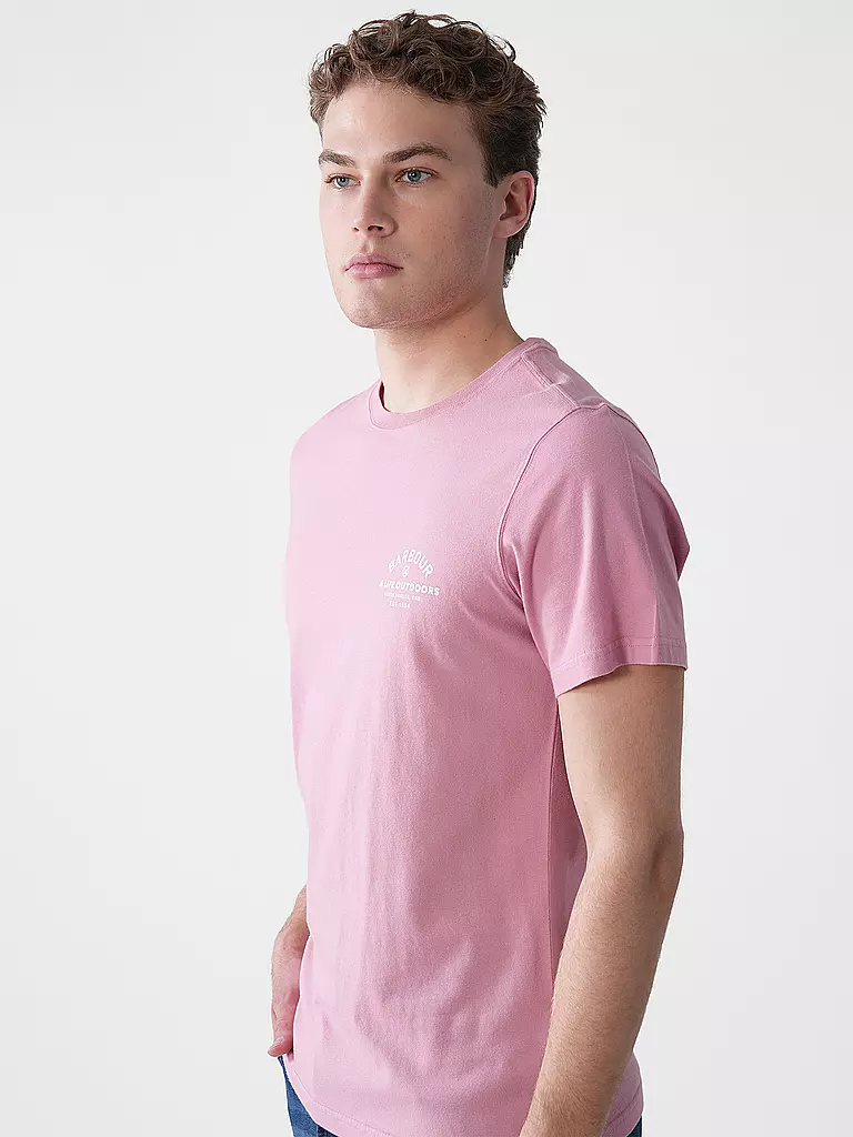 BARBOUR | T-Shirt  | rosa